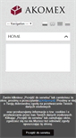 Mobile Screenshot of akomex.pl